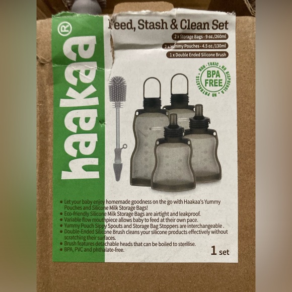 Haakaa Feed, Stash and Clean Set - Picture 1 of 2